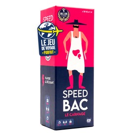 Speed Bac - Adult Board Game - Fast and Insane - 2 to 7 Players - Board Game