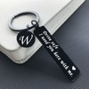 CINDYHE Drive Safe Keychain Gift for Boyfriend Valentines day I