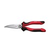 Wiha 32328 Flat Nose Pliers Industrial with Cutting Edge Curved Shape Approx. 40° 200 mm