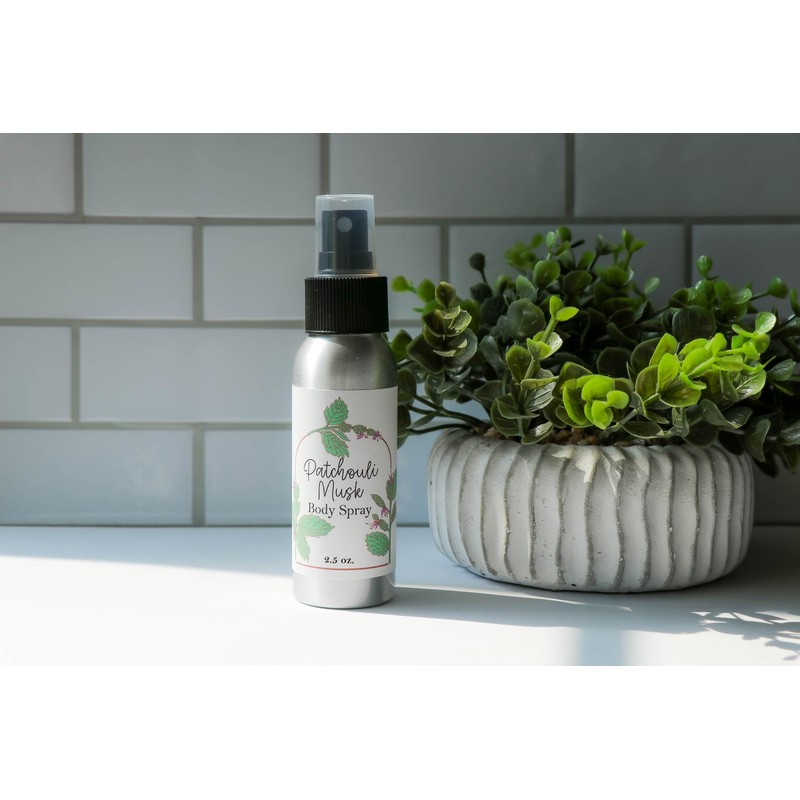 Patchouli Musk Perfume Body Spray 2.5 Ounces