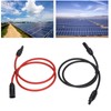 2Pcs Solar Panel Extension Cable 10AWG 6mm² Solar Extension Cable