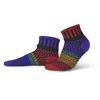 Solmate Socks Quarter Socks, Gemstone, Size L, 10.6 - 11.4