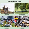 YCLFHOO Rubber Mallet,12oz Camping Hammer with Sturdy Handle,26 * 8cm