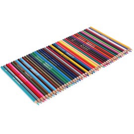 48Pcs Colored Pencil Multicolor Iron Bucket Packed WaterSoluble Children's Painting Tools