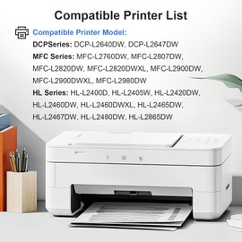 INKCLOUD TN830XL Black Toner Cartridge High Yield Replacement for Brother TN830 TN-830 TN830XL for HL-L2460DW DCP-L2640DW HL-L2405W HL-L2400D HL-L2480DW MFC-L2820DW MFC-L2820DWXL Broter Printer