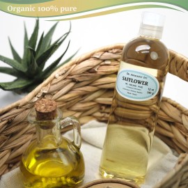 DR.ADORABLE 24 oz Premium Safflower Oil Pure Organic Cold Pressed Best Fresh Multi Purpose