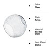 3 Pack Fixture Replacement Globe Shade, 6 Inch Diameter, E26