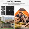 Riakrum 20W 16V Solar Panel Exhaust Fan Kit USB Portable