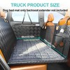 Glamesviehjkln Backseat Pet Bed Mat, Dog Bed for Car Back