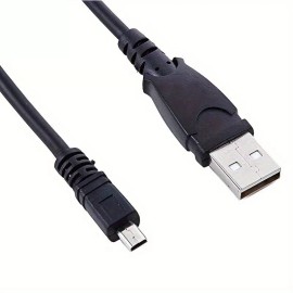 Life-Tech USB Cable for Sony Cybershot DSC-W630, DSC-W650, DSC-W670, DSC-W690