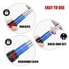 BULLTOOLS 1/2-inch Drive Click Torque Wrench Set Dual-Direction Adjustable 90-tooth