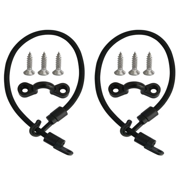 yyangz Deck Mount Connector 2PCS Elastic Rope Bungee Rod Strap