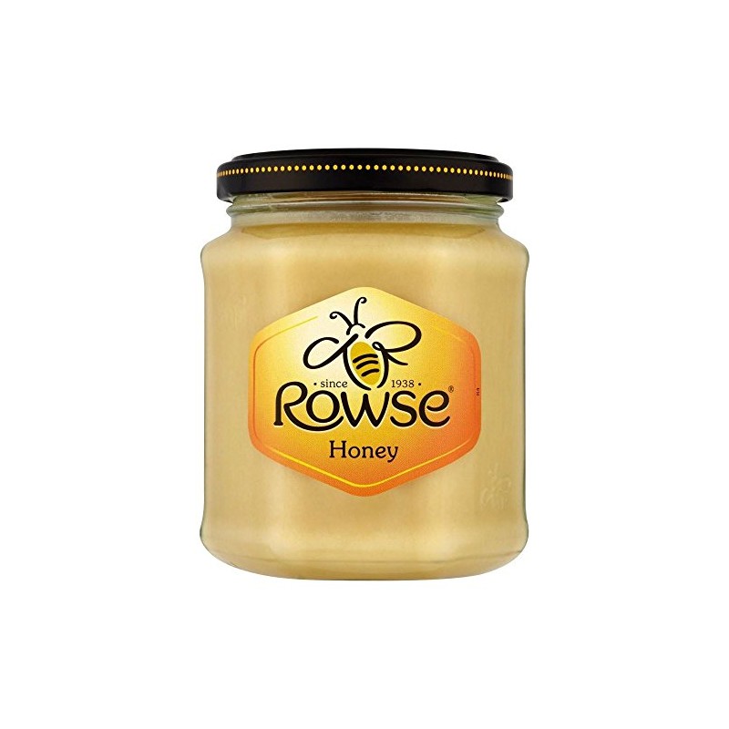 Rowse Pure & Natural Set Honey (340g) - Pack of