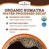 Fresh Roasted Coffee, Organic Sumatra Water-Processed Decaf | 100% Single