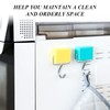 Pack of 6 Magnetic Hooks, Simple and Creative Square Hooks,