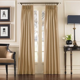 Curtainworks Marquee Curtain Panel, 30 x 84 in, Sand
