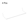 sourcing map 4pcs Pegboard Paper Towel Holder 11" Metal Peg