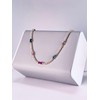 BIZZARRO Pulsera De Plata Dorada Con Zirconias Y Piedras De