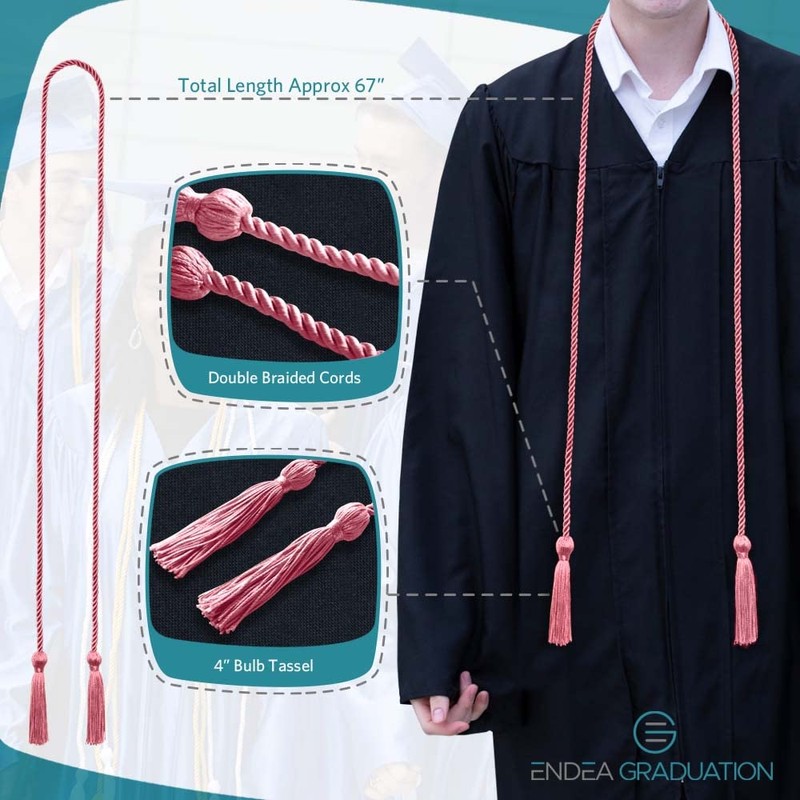 Endea Graduation Endea Graduation Single Honor Cord (Pink)