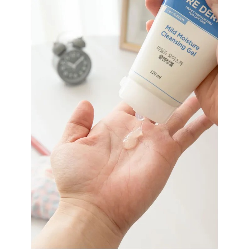 온더바디 On the Body Purederma Mild Moisture Cleansing Gel 120ml