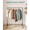 OROPY Industrial Pipe Clothing Rack Free Standing Set of 2,