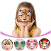 NUOBESTY Reusable Practice Face Board 2pcs Thick Plastic Face Painting