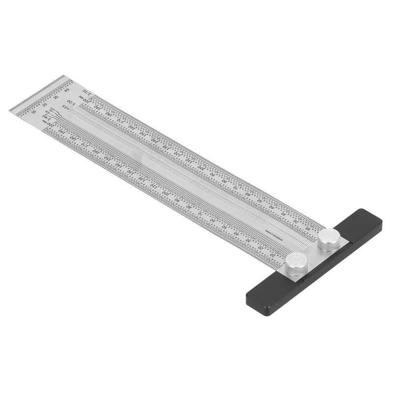 Woodworking Scribing T Rules Accuracy Marking Positioning Scribing T Ruler