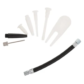 BESPORTBLE 5 Sets Inflator Accessories for Exercise Balls Air Stopper Pins Detachers Hoses for Yoga Fitness and Sports Inflatable Products
