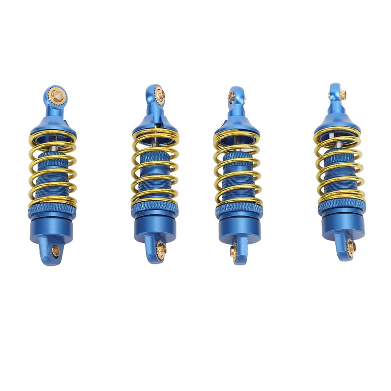 4Pcs RC Car Shock Absorber Aluminum Alloy Stable High Elasticity