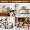 TESSTSY Double Picture Frame, Foldable 2 Photos, 13 x 18