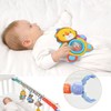 Infant Baby Stroller Car Clip Hanging Rattle Ring Bell Crib