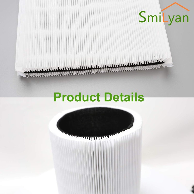3 Pack Blue Pure 411 Filter Replacement Compatible with Blueair