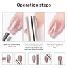 NICENEEDED 3 Pcs Cat Eye Tools for Nails, 2 Designs
