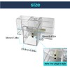 cezelux 2 Pack Hexagon Garage Light Connectors 90° T-Connector 2