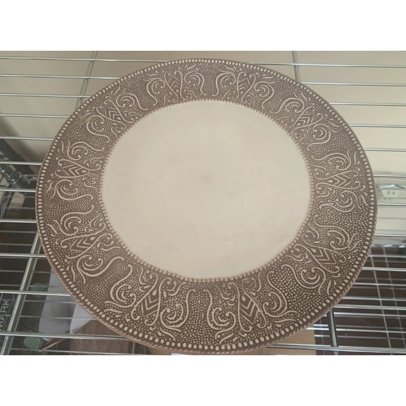 Maison Versailles 2 Maison Versailles Blanc Colette 11.25 inch Taupe