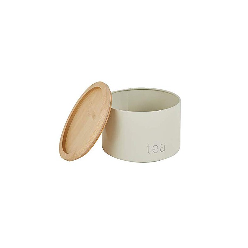 RA-HOMESTORE® New Elegant, in Cream with Wooden Lids 3 Pack