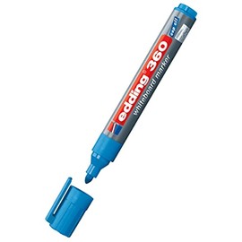 Edding 360 Board Marker Refillable 1.5 – 3 mm, Light Blue