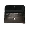 Lorenz Womens Ladies Black Soft Leather Slim Purse W13/1221L by