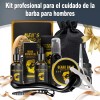 NIBEAUSL Kit Barbería Barba Cuidado Rasurar Hombres Caballero Regalo