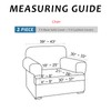 molasofa T Cushion Chair Slipcover with 1 Individual T Cushion