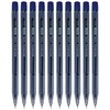 Nataraj Ballpoint Pens, Blue, Pack of 10, Point (0.7mm), Smooth