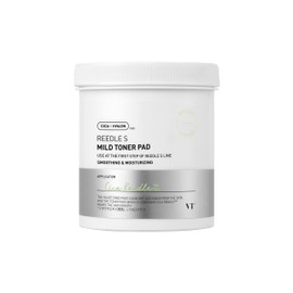 VT COSMETICS Leadle S Mild Toner Pad, 80 Sheets, Skin Care, Exfoliation, Pore Care