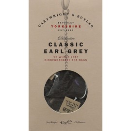 Cartwright & Butler Earl Grey Carton Whole Leaf Tea Bags 45 g