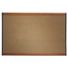 Quartet B243LC Bulletin Board, 3-Ft x2-Ft, Light Cherry Frame