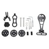 Bike Computer Holder Aluminum Alloy Road Bike Computer Integrated Handlebar