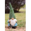 Hi-Line Gift Ltd. 16in Garden Gnome Statue Holding Shovel Resin