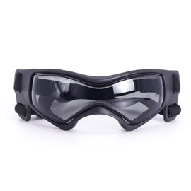 Trirock Dog Sunglasses, Small and Medium Dogs, Goggles, Pet Glasses, UV Prevention, 2022 New Edition (Black)