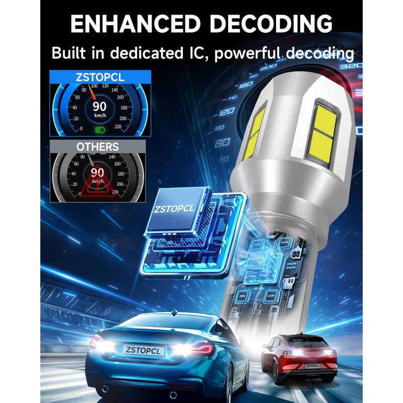 ZSTOPCL 921 LED Reverse Light Bulbs Fit for Honda Pilot