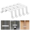 Generic Aluminum Downspout Strap Positioner with Screws 6.49X2.95X0.98In Gutter Drainage