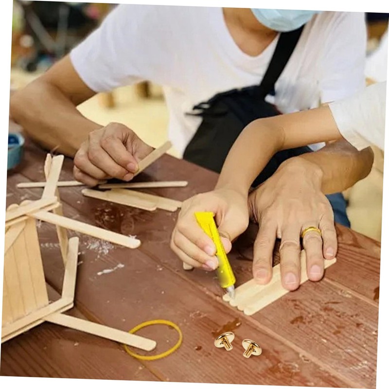 TEHAUX 1 Set Alphabet Burning Tips Durable Pyrography Tool for